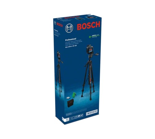 Лазерный уровень Bosch GLL 2-20 G + BT 150 (0.601.065.001) с зеленым лучом