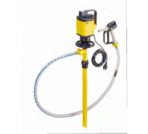 Комплект для легкотекучих кислот Lutz PP 41-L-DL HC, глубина погружения 1200 мм (Артикул 0205-112)