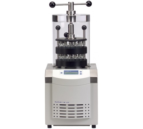 Лиофильная сушка Martin Christ Alpha 1-2 LDplus с 2 полками и запечатывающим устройством