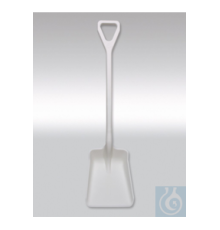 8300-0010 Burkle Shovel для пищевых продуктов, полипропиленовый белый, ШxГxВ 28x36x111см