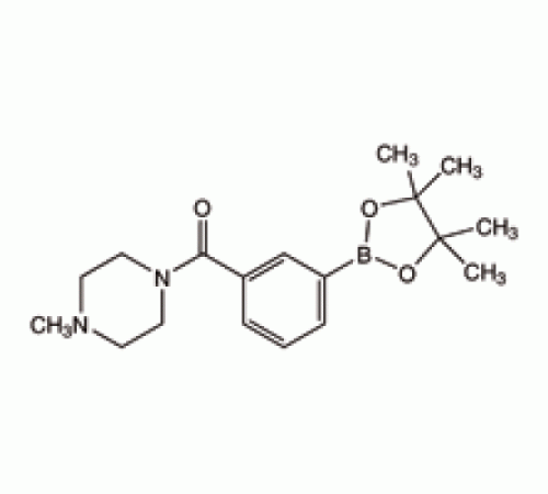 3-(4-метилпиперазин-1-карбонил)фенилборная кислота, пинаколиновый эфир, 97%, Maybridge, 1г