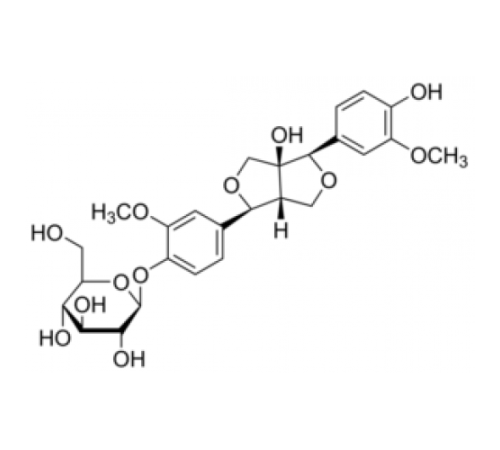 8-гидроксипинорезинол-4'-ββ D-глюкопиранозид 95% (ЖХ / МС-ELSD) Sigma SMB00145