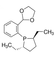 (2S,5S)-1-(2-(1,3-диоксолан-2-ил)фенил)-2,5-диэтилфосфолан, 97%, Acros Organics, 500мг