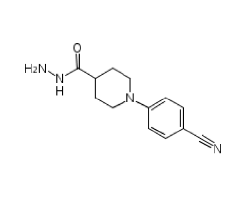1-(4-цианофенил)-4-пиперидинкарбoгидразид, 97%, Maybridge, 1г