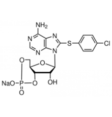 8- (4-Хлорфенилтио) аденозин 3 ', 5'-циклическая натриевая соль монофосфата 97,0% (ВЭЖХ), порошок Sigma C3912