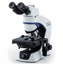 Микроскоп CX-43, прямой, бинокуляр, СП, ТП, ФК, поляризация, флуоресценция, План Ахромат 4х, 10х, 40х, 100хМИ, Olympus