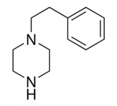 1 - (2-фенилэтил) пиперазин, 98%, Alfa Aesar, 50 г