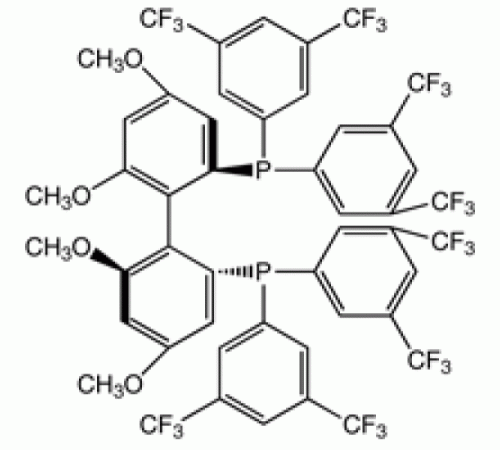 (R) -2,2 '-бис [бис (3,5-трифторметилфенил) фосфино] -4,4', 6,6 '-тетраметоксибифенил, 97 +%, Alfa Aesar, 1 г