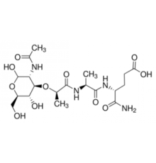 Гидрат N-ацетилмурамил-L-аланил-D-изоглутамина 98% (ТСХ) Sigma A9519