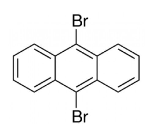 9,10-дибромантрацена, 98%, Alfa Aesar, 100 г