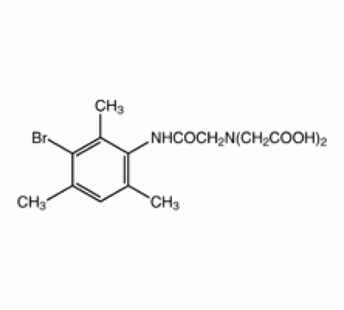 (3-бром-2, 4,6-триметилфенилкарбамоил) метилиминодиуксусной кислоты, 98 +%, Alfa Aesar, 1г
