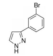 3-(3-бромфенил)-1H-пиразол, 97%, Maybridge, 1г