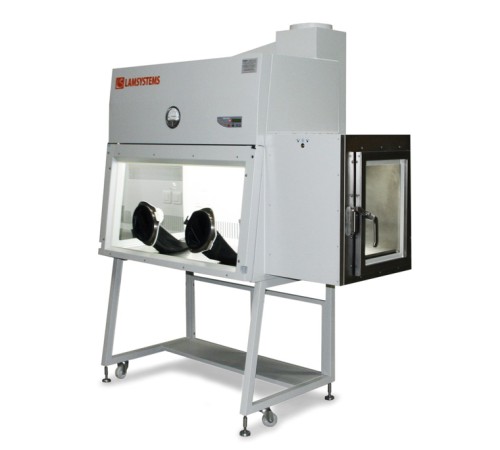 Изолятор положительного давления без принудительного удаления и фильтрации воздуха из рабочей камеры