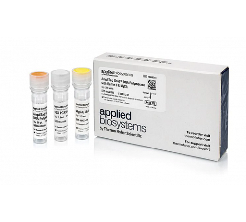 ДНК-полимераза AmpliTaq Gold DNA Polymerase с буферным раствором II и MgCl, Thermo FS